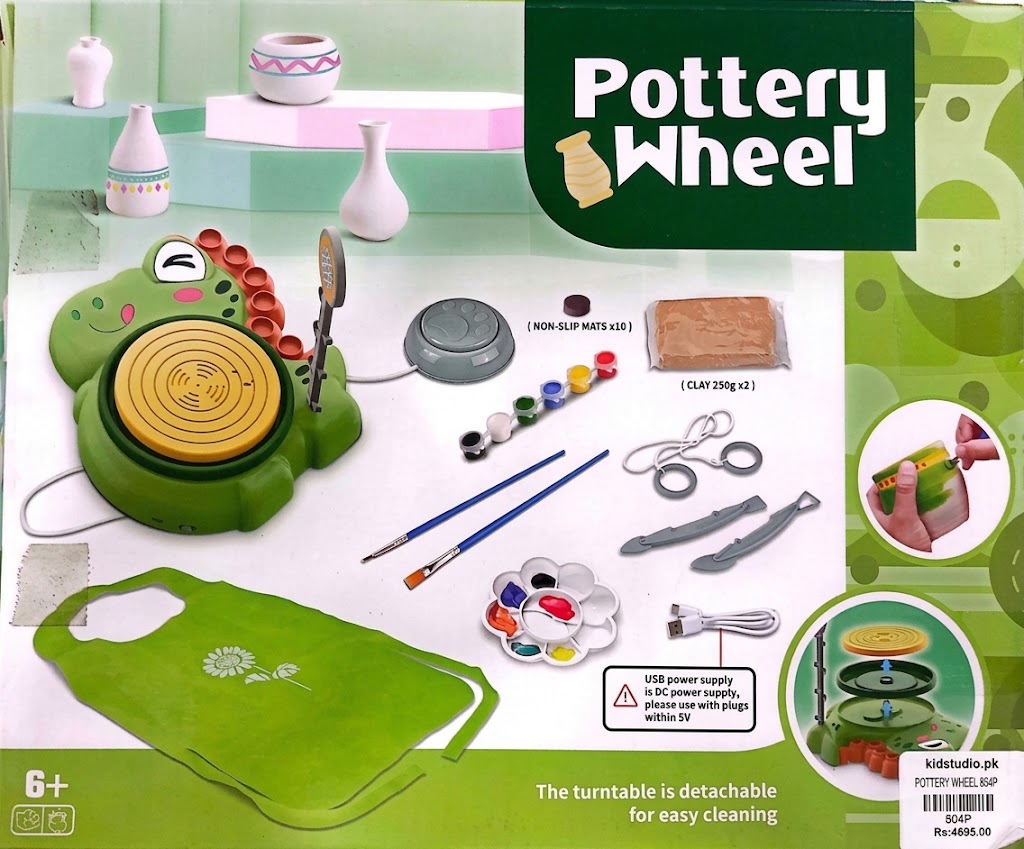 Pottery Wheel Creative Clay Art Set - 804P