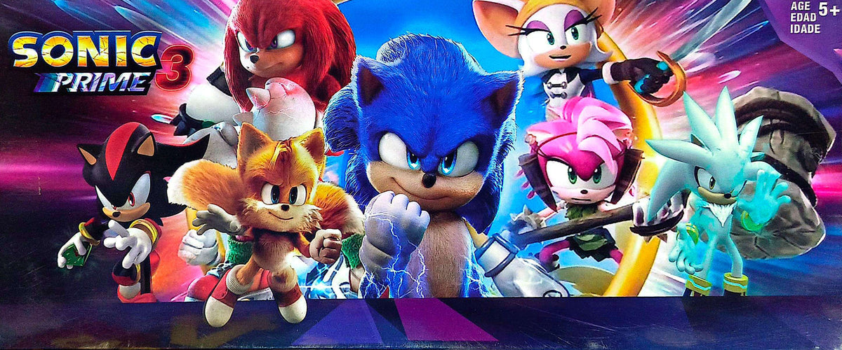 Sonic Prime 3 Collectible Figures Set - 222-92