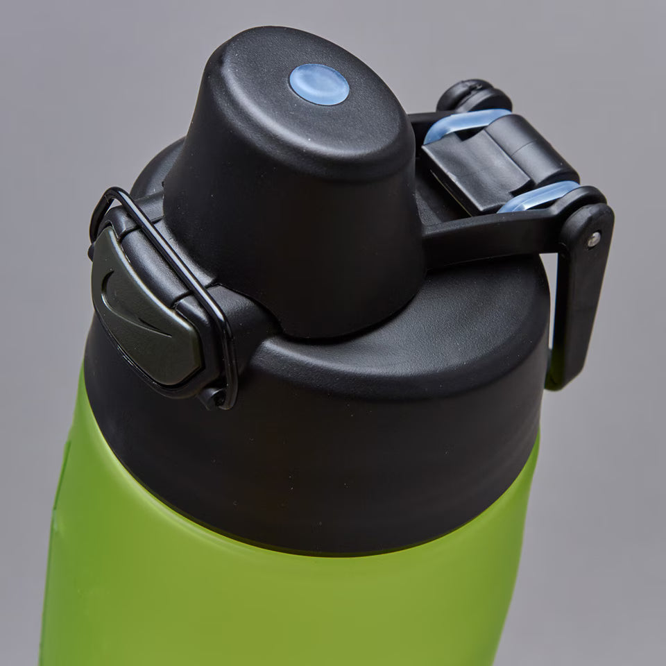 Nike Core Hydro Flow Futura Water Bottle 24oz - Volt/Black