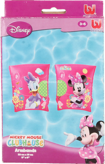 Bestway Minnie Mouse Clubhouse Inflatable Armbands