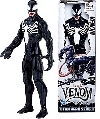 Titan Hero Series Venom 12-inch Venom Action Figure from Marvel