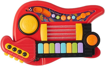 Kids Guitar and Toddler Piano 2 in 1 with Strap Toy Guitar