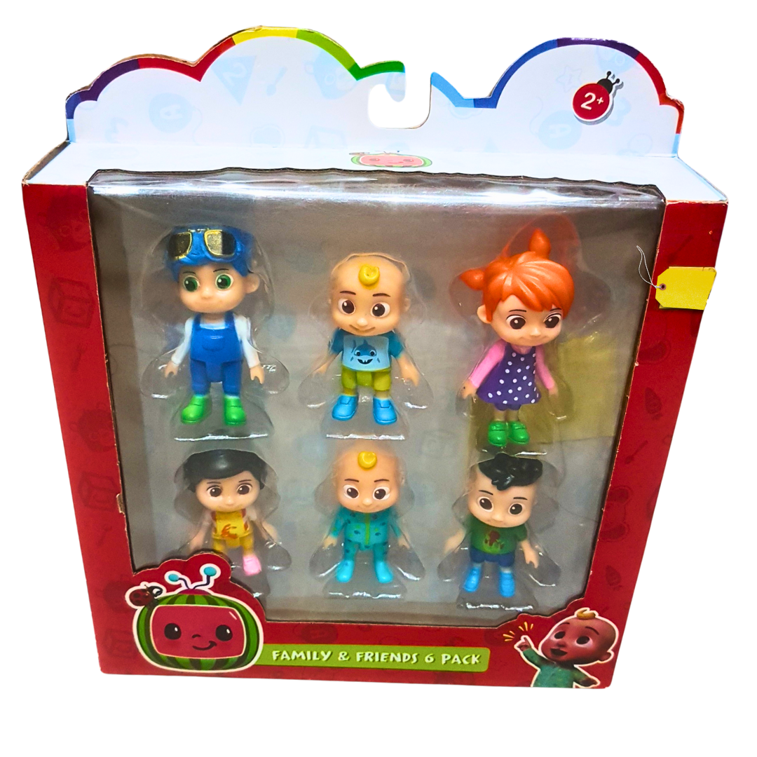 Family & Friends 6-Pack Mini Doll Set