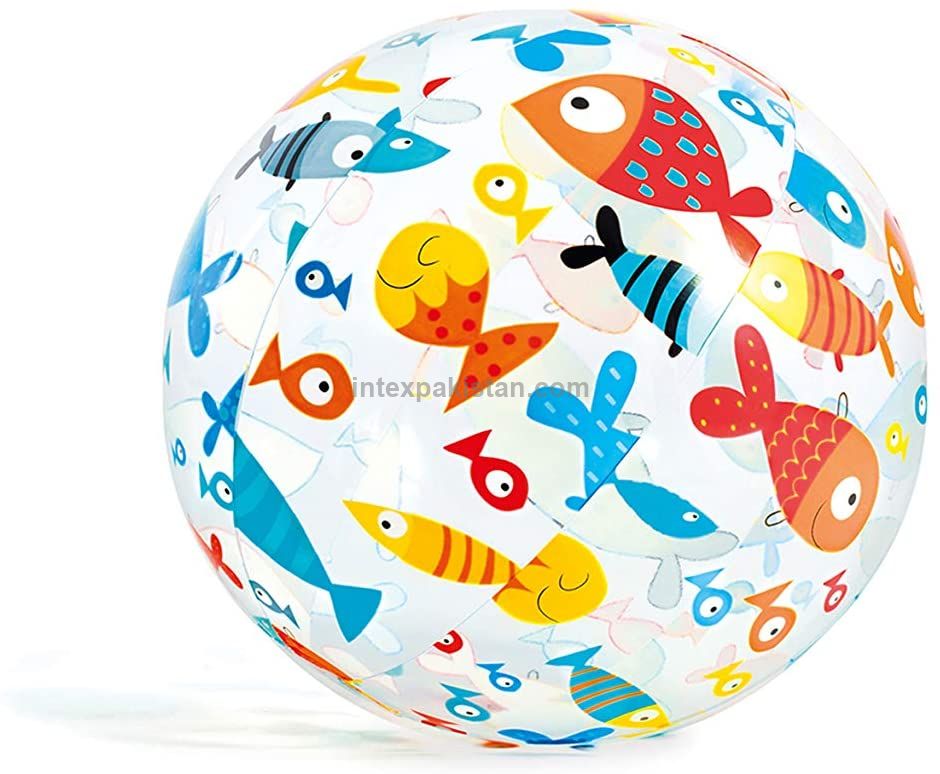 Intex Lively Print Beach Balls ( 20" )