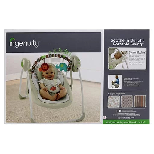 Ingenuity Soothe “n Delight Portable Swing