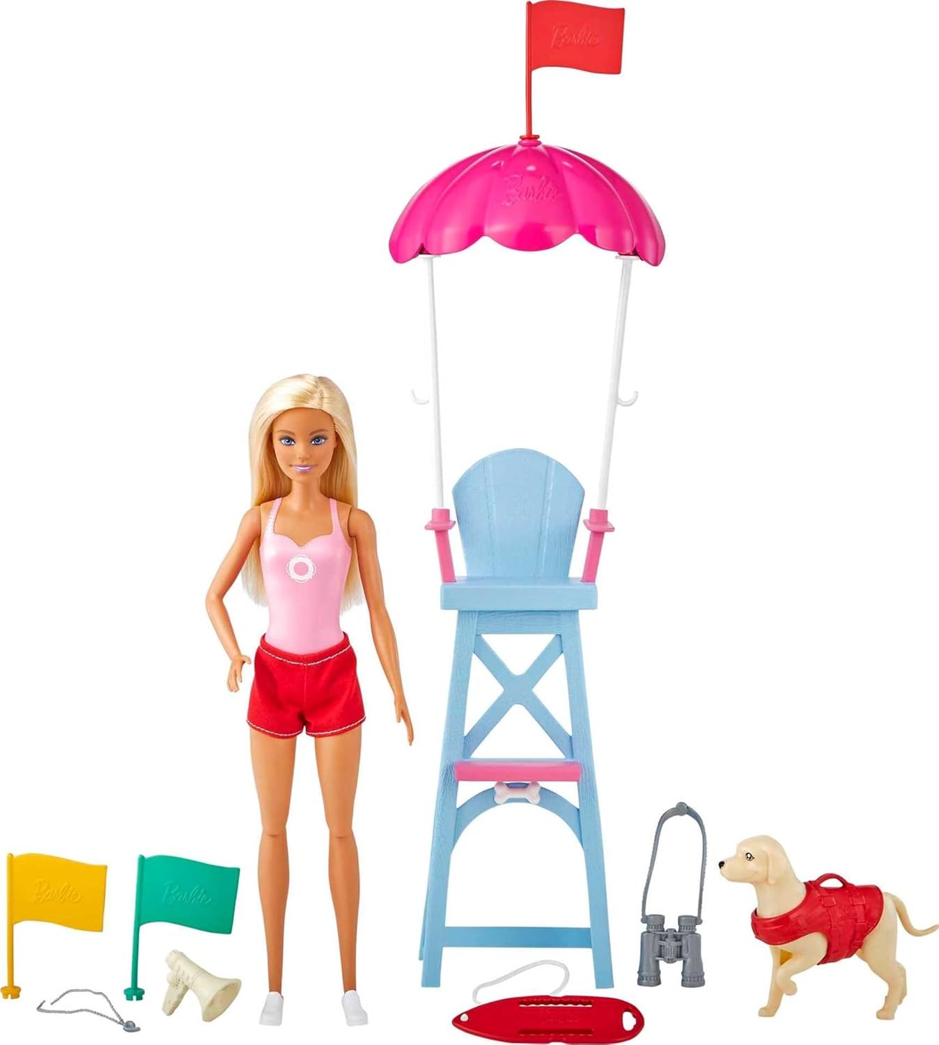 Gtx69 Barbie Lifeguard Doll Set