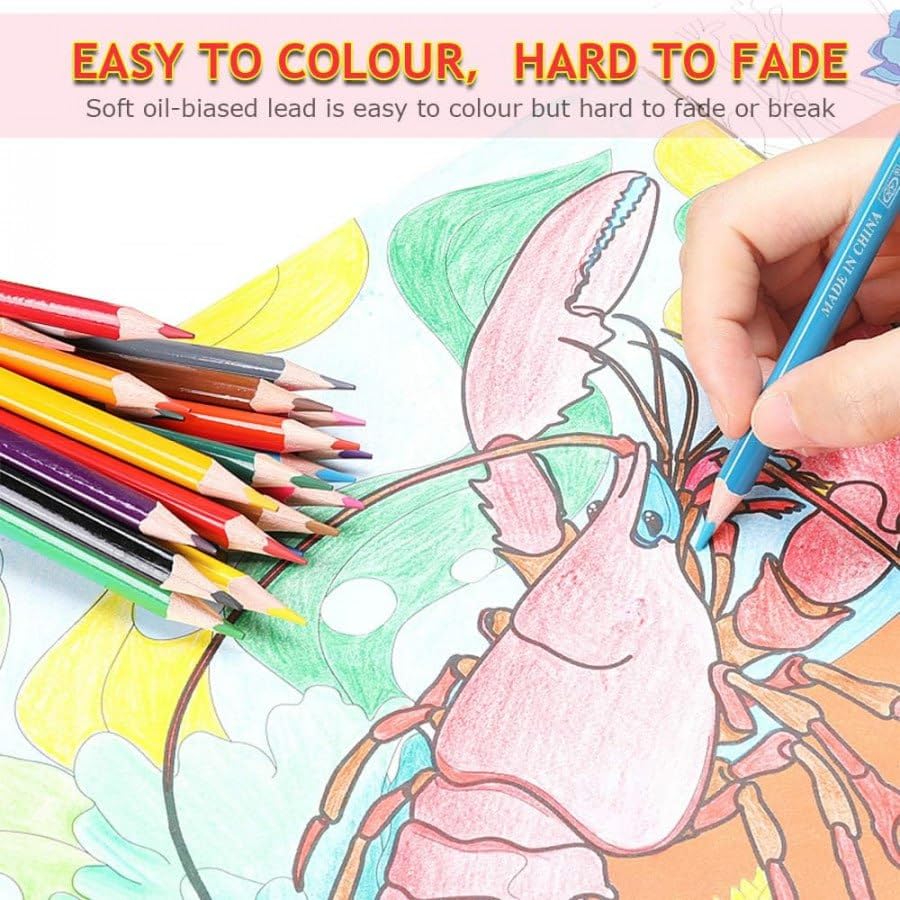 36 Colors Premium Hexagon Pencils