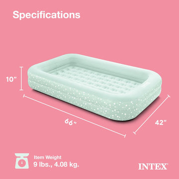 Intex Inflatable Kids Travel Bed Set