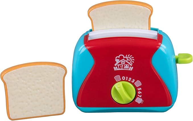 PlayGo 27-Piece Breakfast Set with Kitchen Utensils, Tableware and Accessories