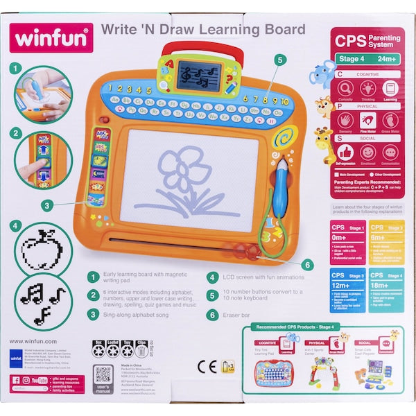 Winfun Write N Draw Learning Board