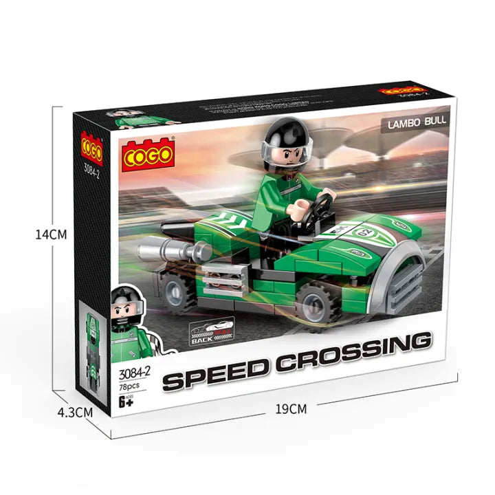 Cogo Speed Crossing Lego | Blocks