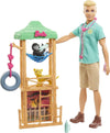 Barbie Ken Careers Playset -Wildlife Vet Doll