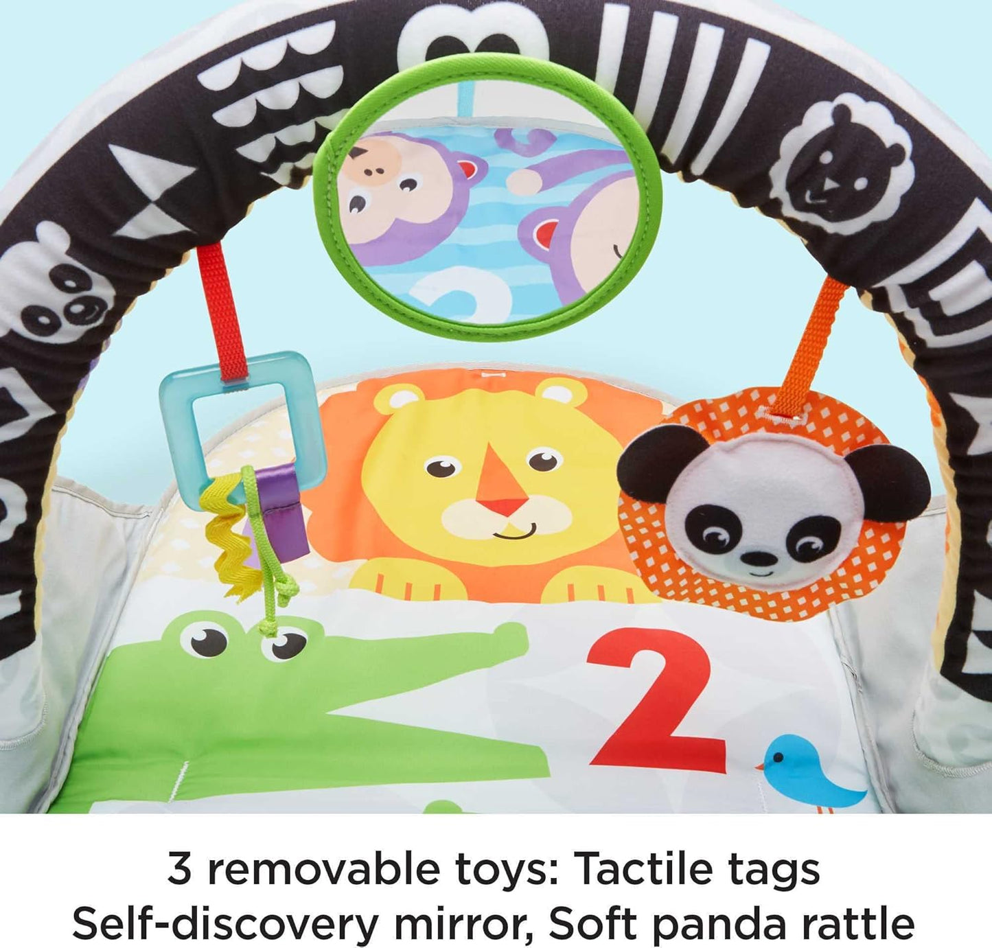 Fisher-Price 2-In-1 Flip & Fun Activity Gym