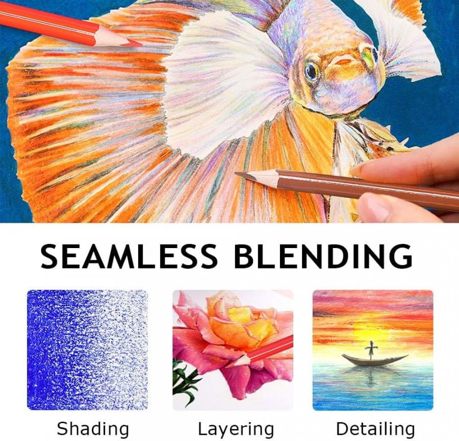 36 Colors Premium Hexagon Pencils