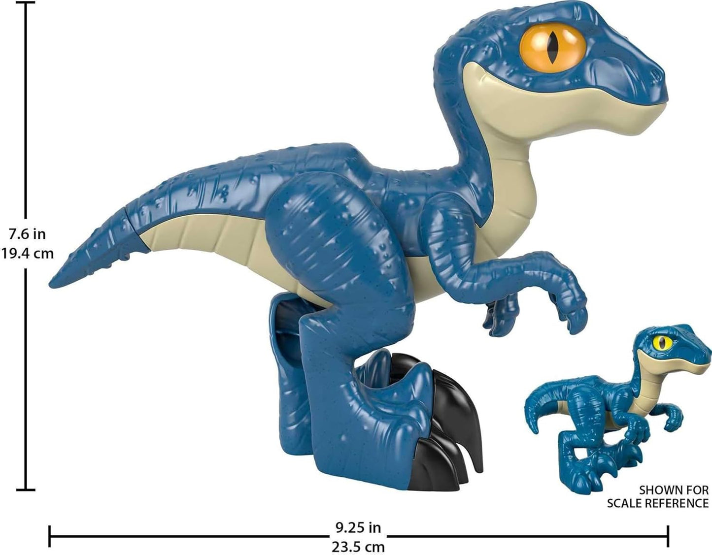 Imaginext Jurassic World Dinosaur Toy Raptor