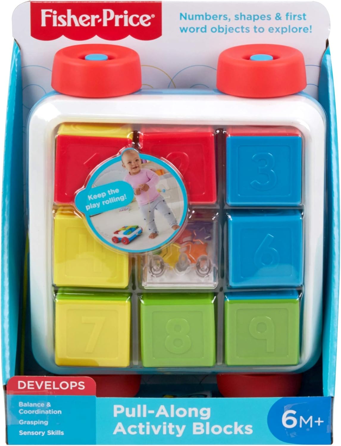 Fisher-Price Pull-Along Activity Blocks