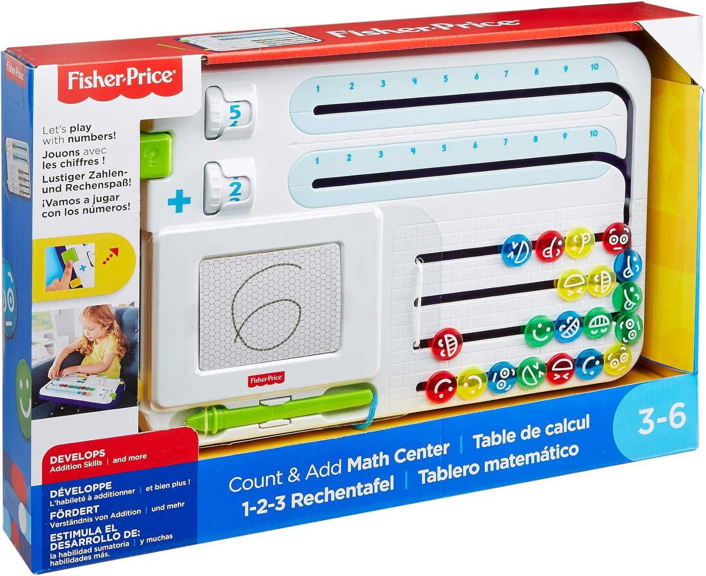 Fisher-Price FNK69 Think and Learn, Play with Numbers