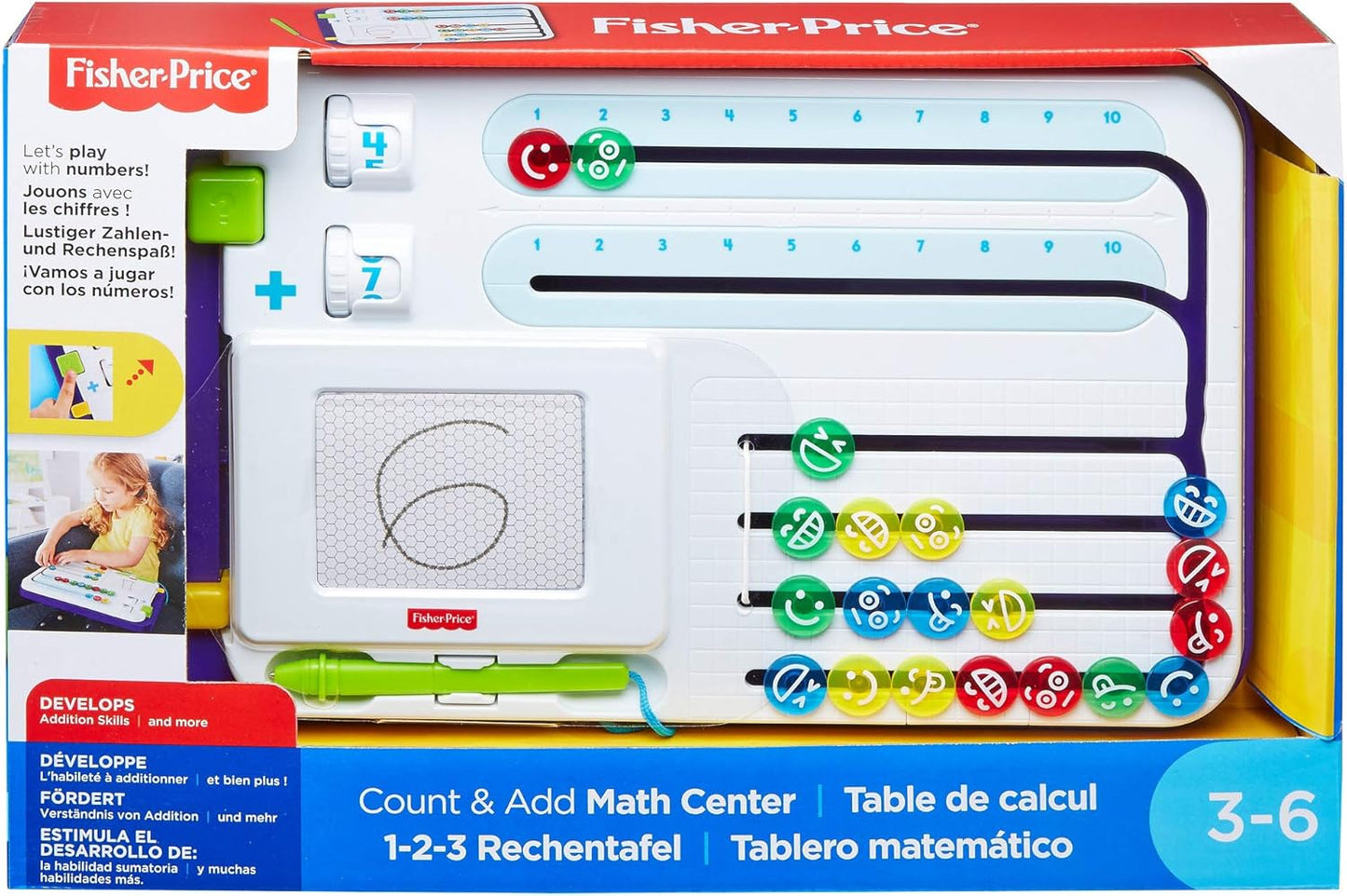Fisher-Price FNK69 Think and Learn, Play with Numbers