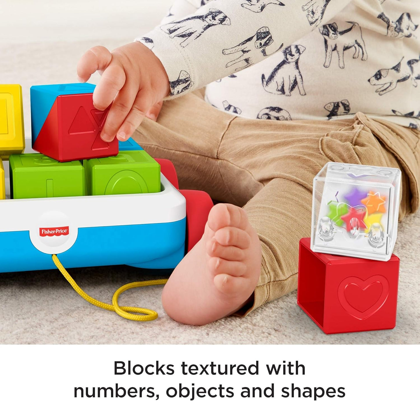 Fisher-Price Pull-Along Activity Blocks