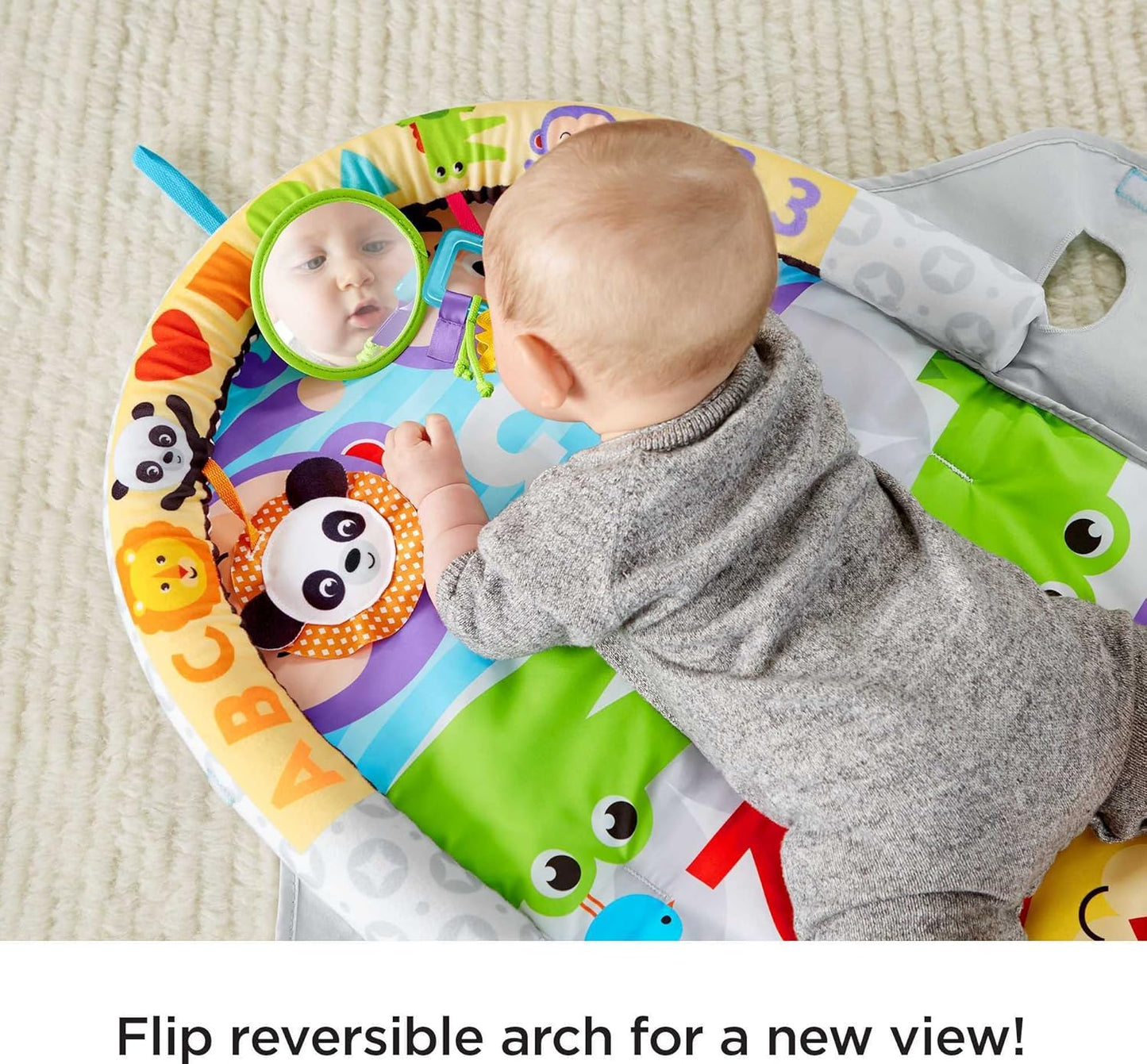 Fisher-Price 2-In-1 Flip & Fun Activity Gym