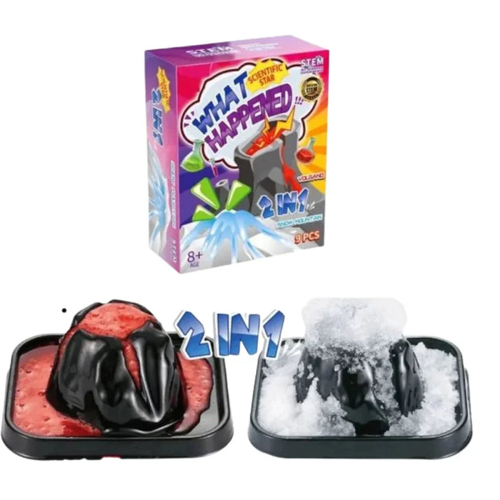 Volcano Scientific Experiment Set Educational DIY Eruption Kit for Kids