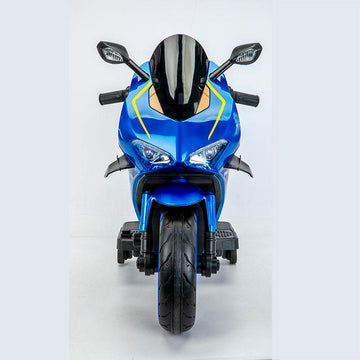 Kids Electric Bike with Colorful Ambient Light | Blue