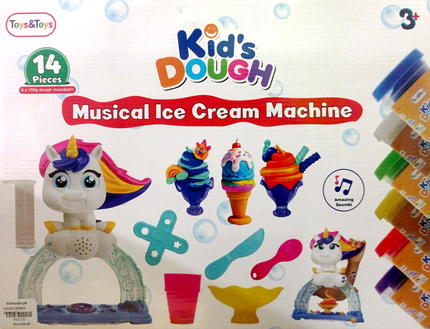 Unicorn Ice Cream Dough