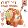 Cute Pet Bubble Machine – Light-Up Bubble Blower - 8530