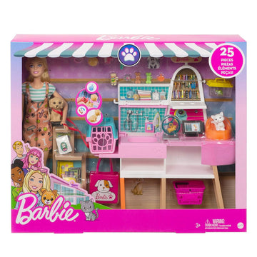 Barbie Pet Salon Playset with Doll