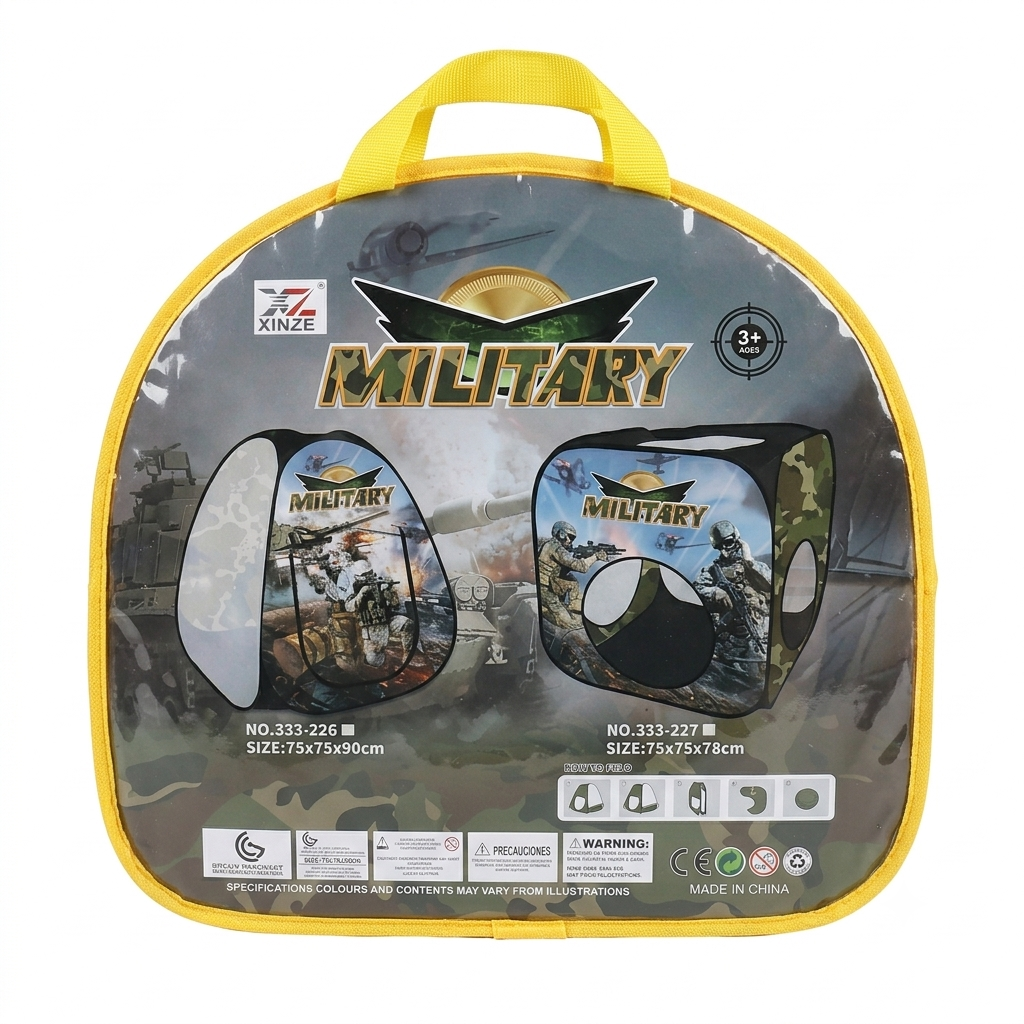 Military Army Play Tent for Kids