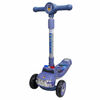 3-Wheel Kids Police Scooter with Lights & Adjustable Height