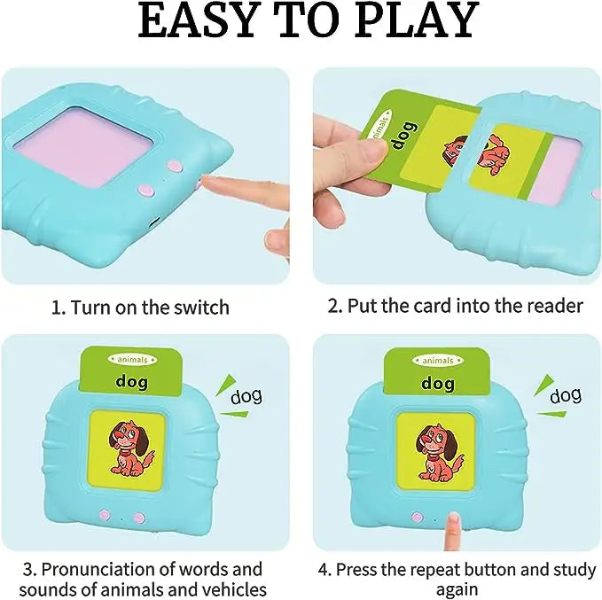 Electric Flash Cards Reader for Kids