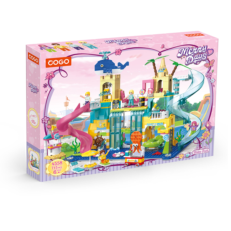 COGO Fun Water Park DIY Building Blocks Toy for Kids