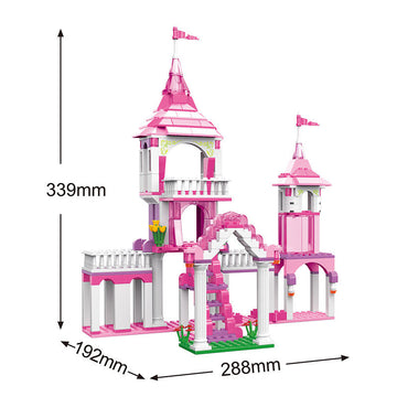 Cogo Girls Royal Celebration Building Blocks 555 Pcs