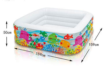 Intex Swim Center Clearview Aquarium Inflatable Pool