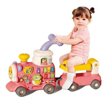 Multifunctional Ride-On Train Activity Walker