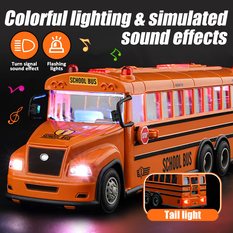 1/15 Simulation RC School Bus Model