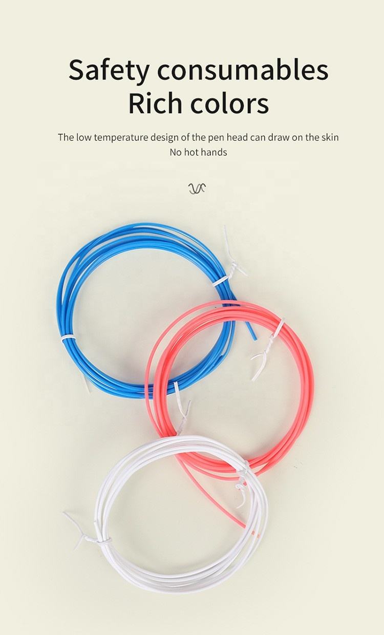 Low-Temperature 3D Printing Pen Set – Wireless Charging Creative Doodling Toy for Kids