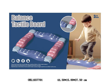 Kids Balance Beams & Stepping Stones – CPS Round Tactile Sensory Obstacle Course Training Set