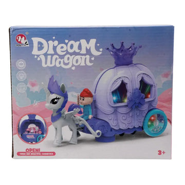 Unicorn Dream Wagon Beauty Set with Lights