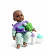 My Sweet Love Baby Doll 4pc Toy Set with Turtle & Bottle
