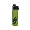 Nike Core Hydro Flow Futura Water Bottle 24oz - Volt/Black