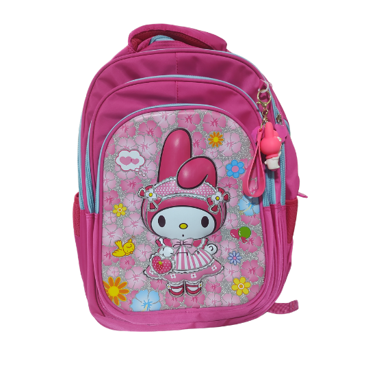 Pink Sanrio Theme Backpack for Kids