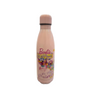 Cartoon Printed Water Bottle-Pink