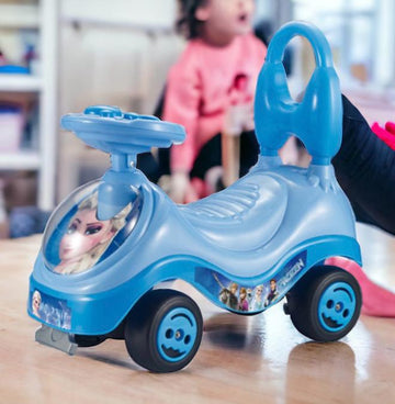 Frozen-Themed Ride-on Car (Blue)