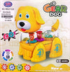 Battery Operated Dog Toy with Light and Music