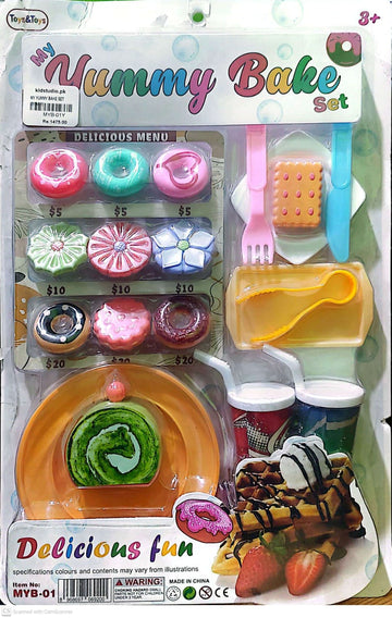 My Yummy Bake Set - Fun Pretend Play Baking Toy for Kids Aged 3+