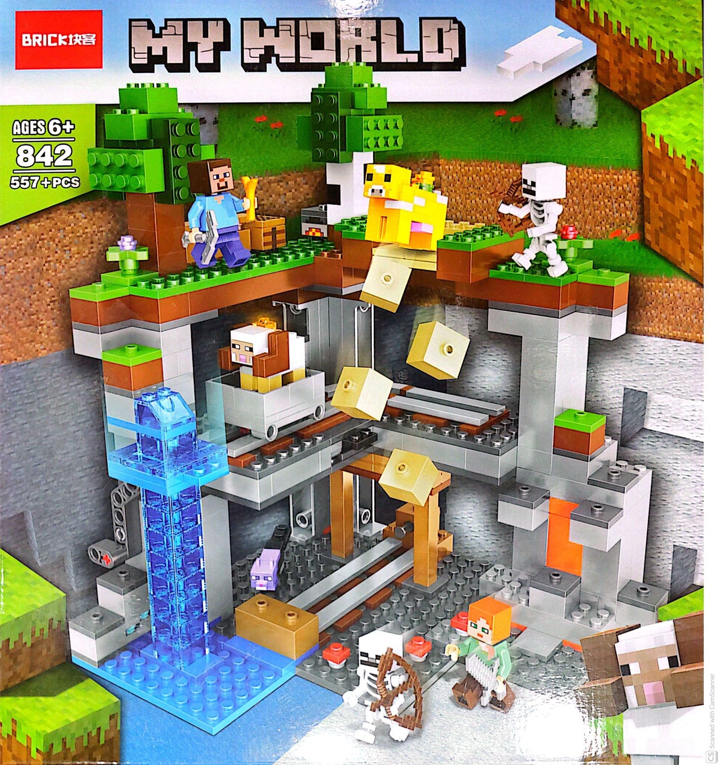 My World Building Block 557 Pcs 842
