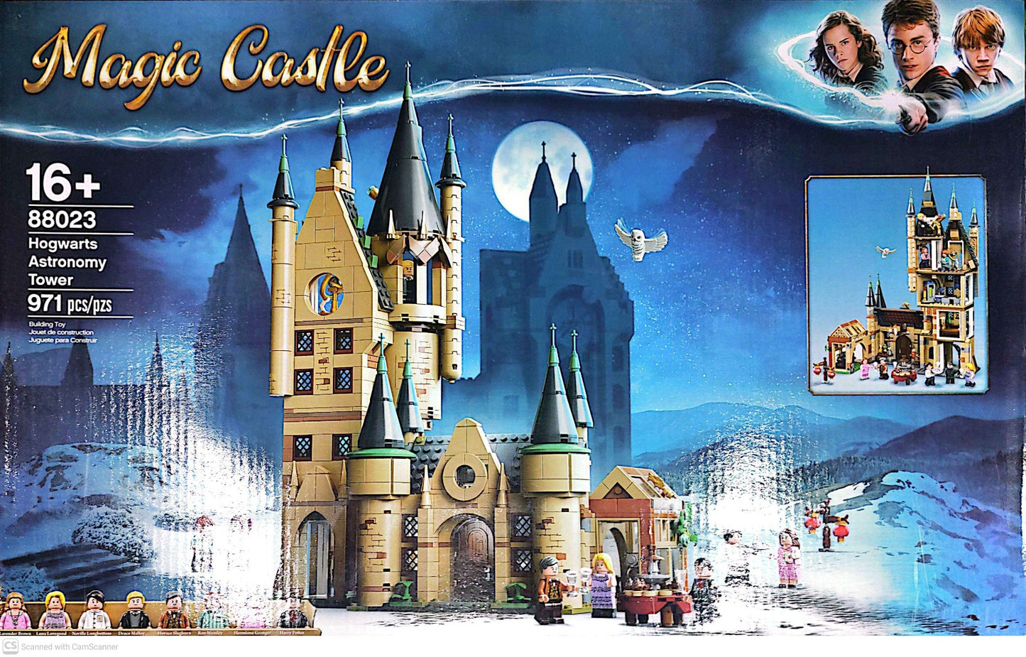 LEGO Harry Potter Hogwarts Astronomy Tower Building Set