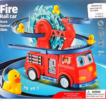 Fire Rail Car Duck Swivel Slide